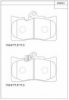 ASIMCO KD2521 Brake Pad Set, disc brake